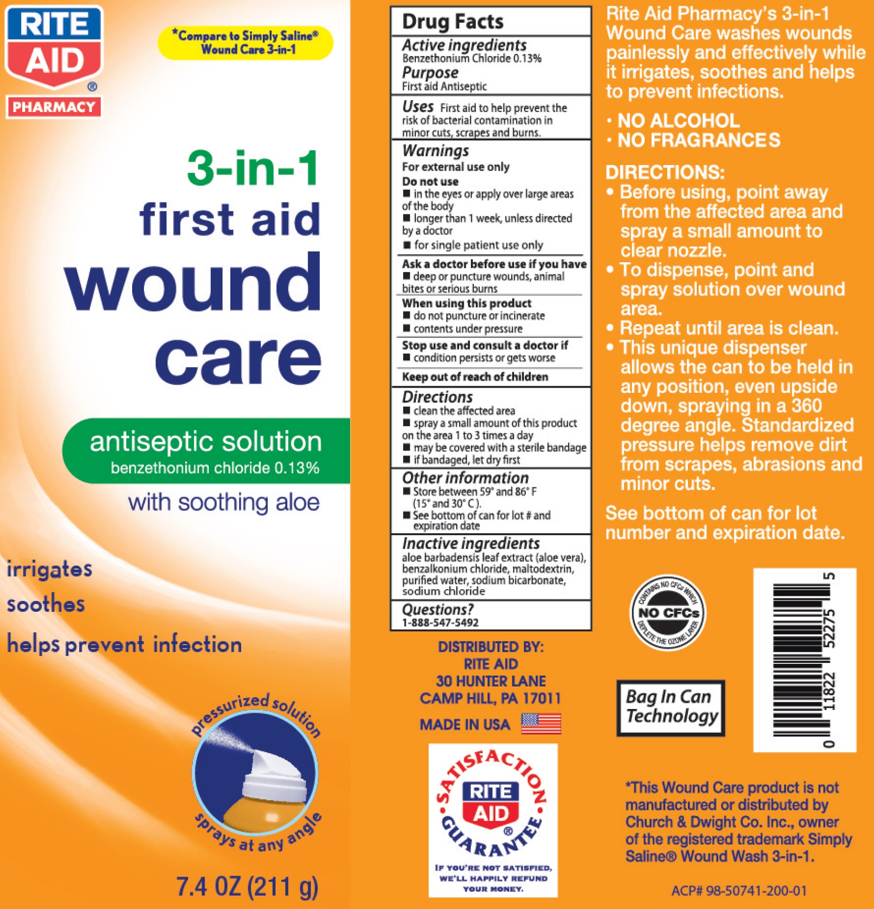 3 In 1 First Aid Wound Care